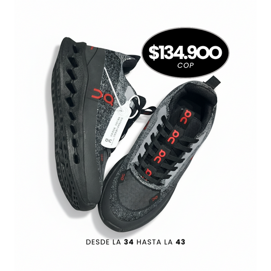 OnCloud Surfer 2 Black & Red Ultimas Unidades; 1.1