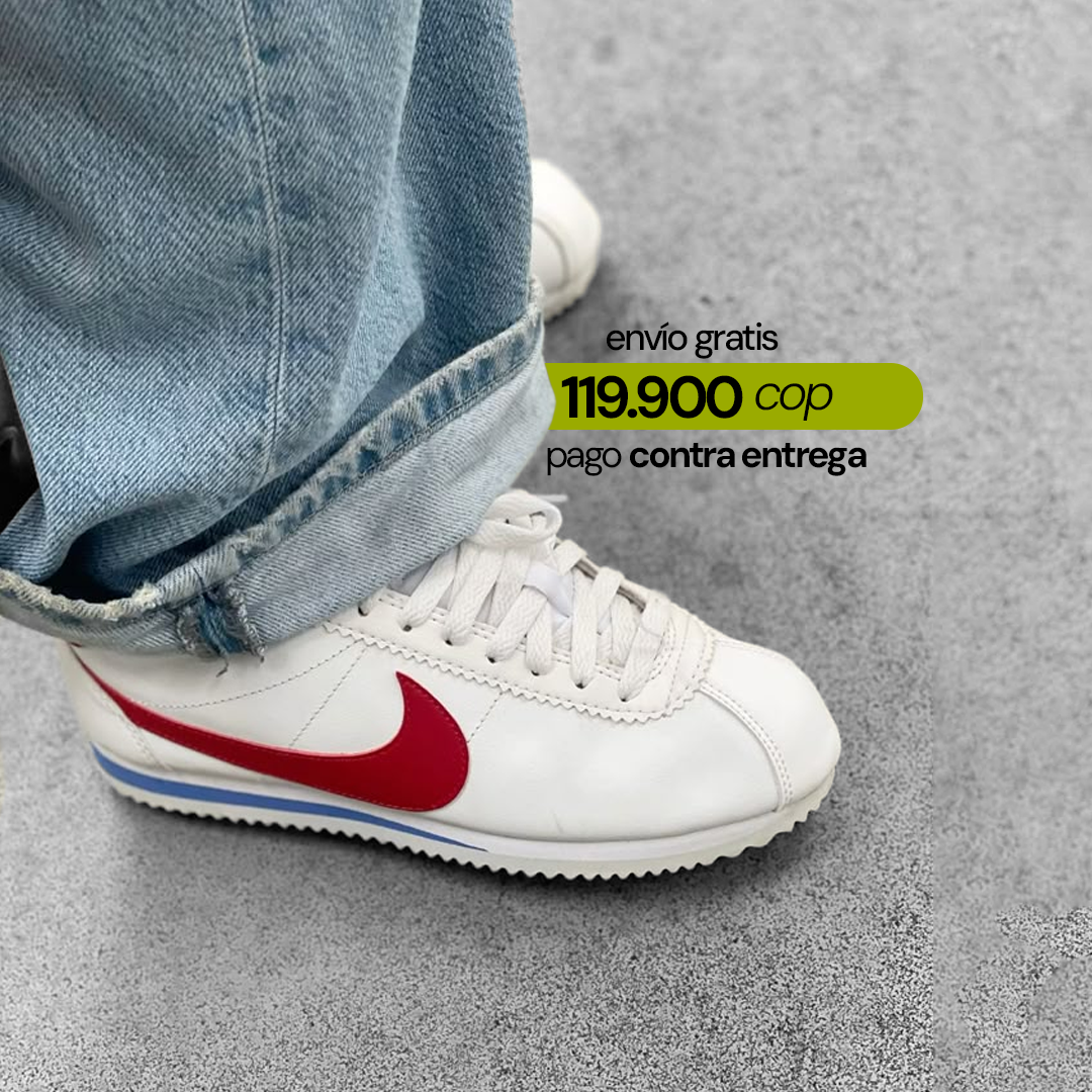 TENIS CORTEZ RED WHITE
