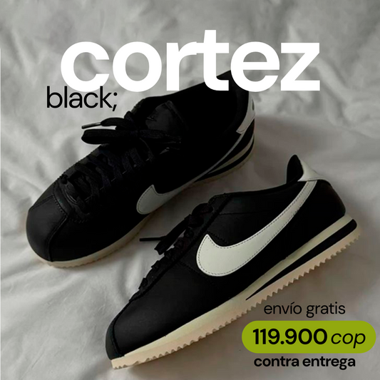 TENIS CORTEZ BLACK