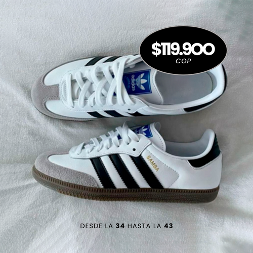 TENIS SAMBA BLANCO