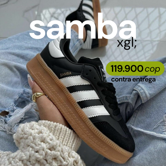 TENIS SAMBA XGL NEGRO