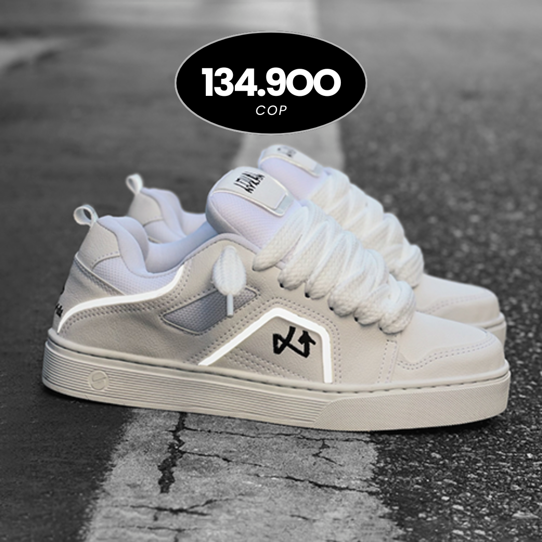 TENIS LOKAL BIG SKATE BLANCO