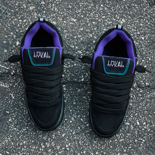Lokal Big Skate Negro Morado