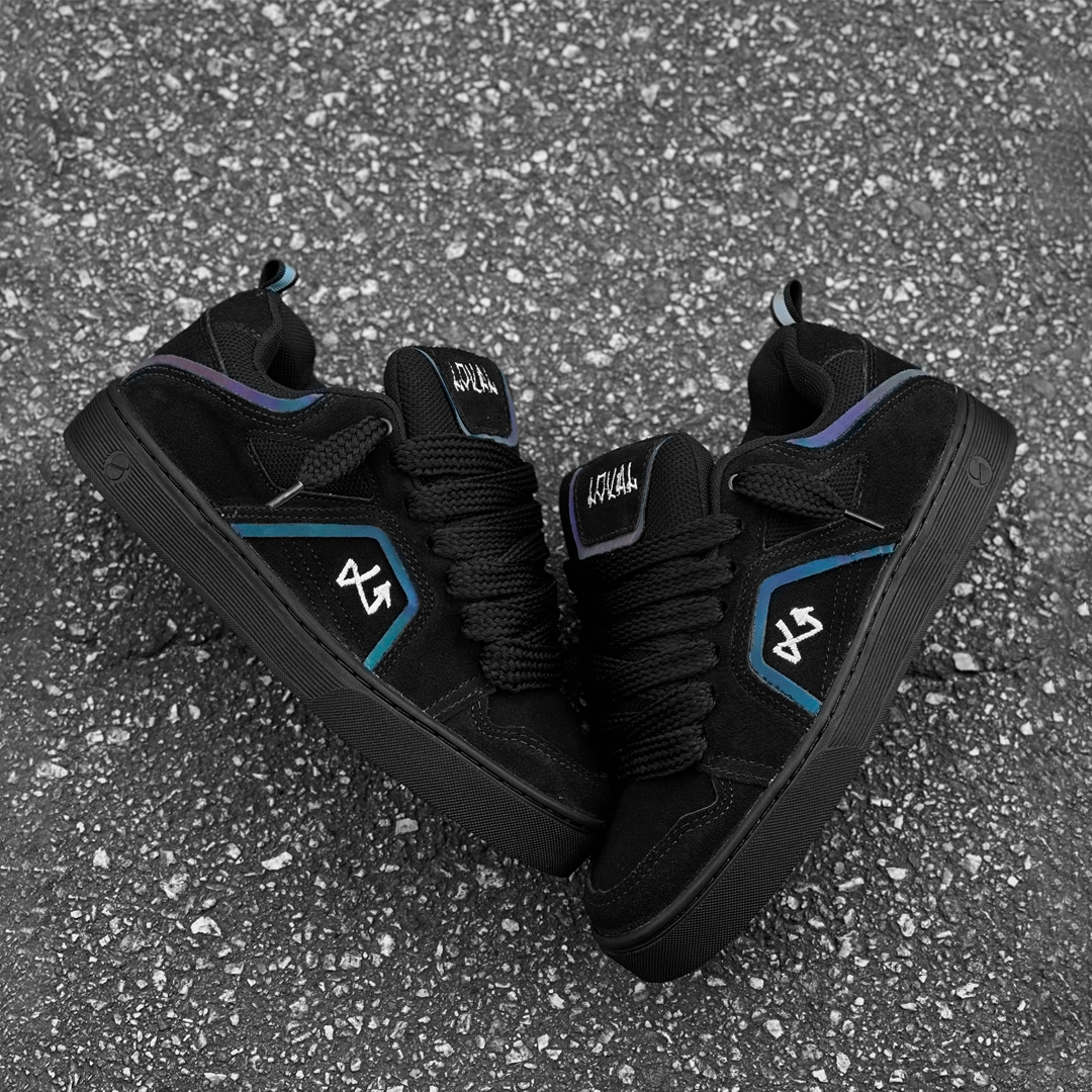 Lokal Big Skate Negro Morado
