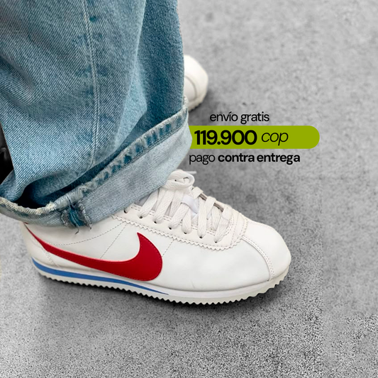 TENIS CORTEZ RED WHITE
