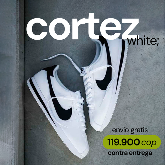 TENIS CORTEZ WHITE